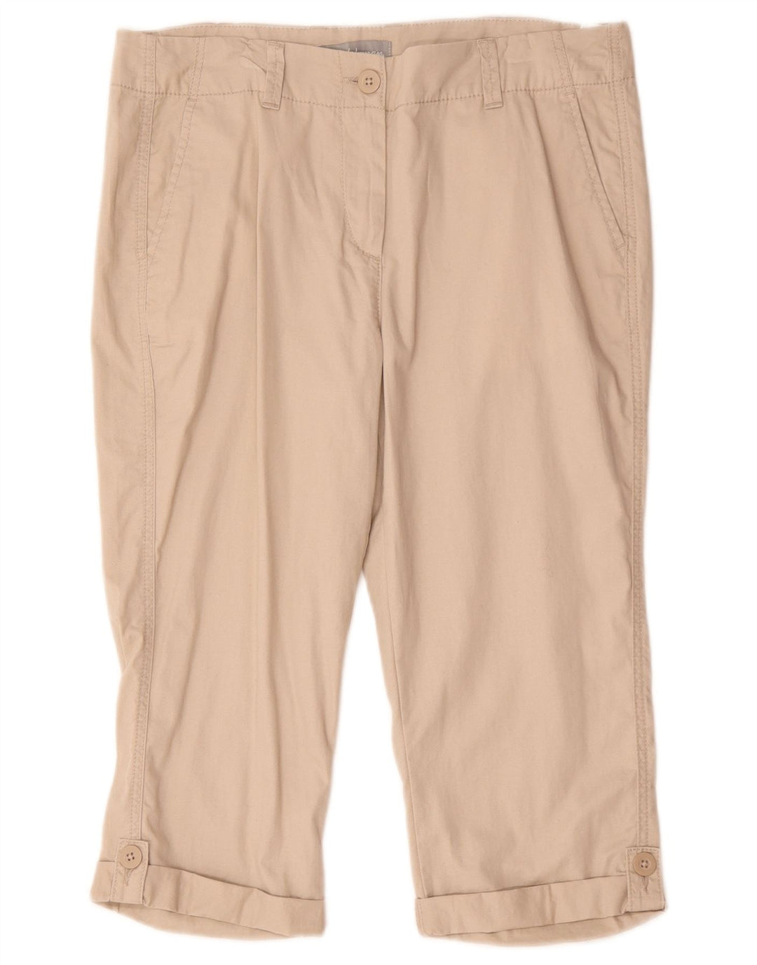 Marks & Spencer Bermuda pour femme UK 12 Medium W32 Coton beige
