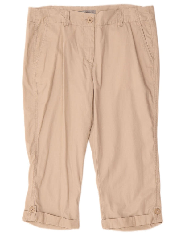 Marks & Spencer Bermuda pour femme UK 12 Medium W32 Coton beige