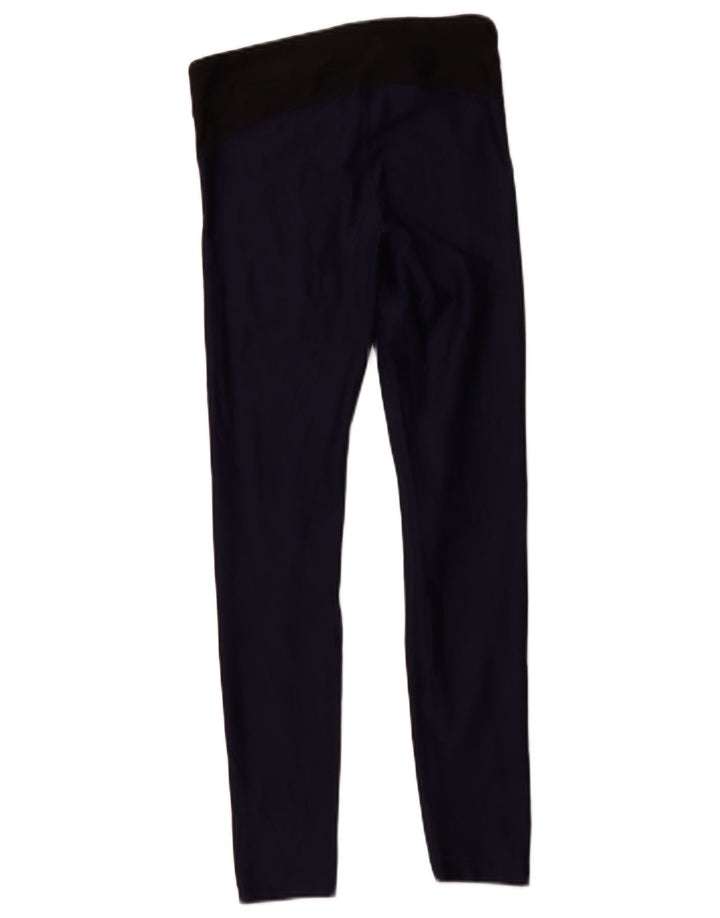 UNDER ARMOUR Leggings femme UK 10 Small Bleu marine