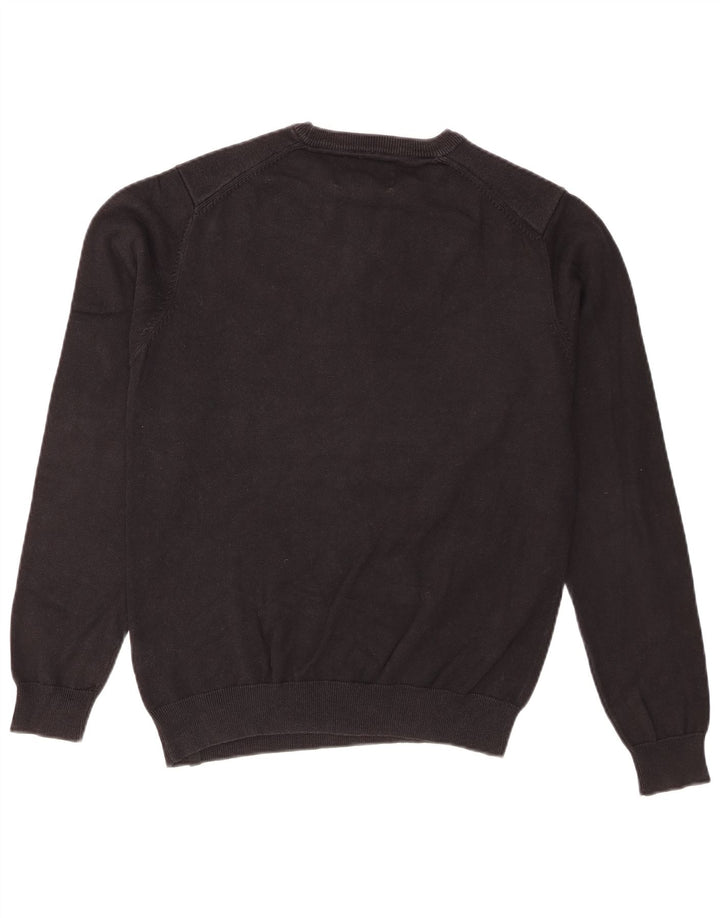 Jack & Jones Pull Graphique Regular Fit Ras du Cou Homme Noir Moyen