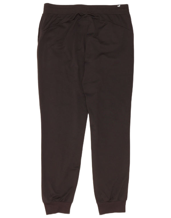 PUMA Pantalon de survêtement pour homme Pantalon de jogging Large Noir Polyester