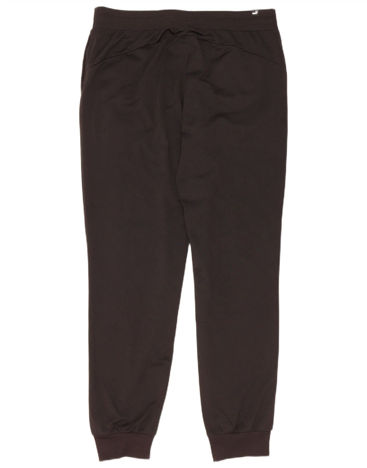 PUMA Pantalon de survêtement pour homme Pantalon de jogging Large Noir Polyester