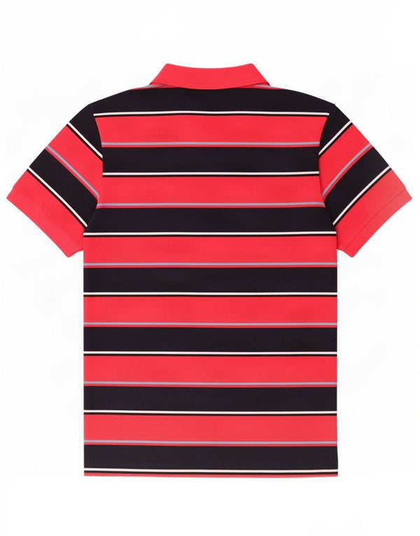 Gant Polo Homme Rose Moyen Rayé Coton