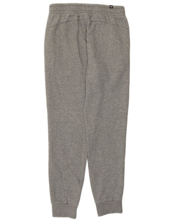 Puma Pantalon de Survêtement Joggers Homme Gris Moyen Moucheté Coton