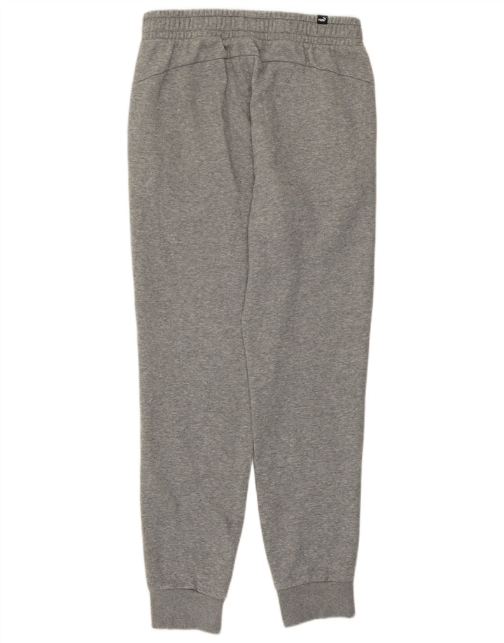 Puma Pantalon de Survêtement Joggers Homme Gris Moyen Moucheté Coton