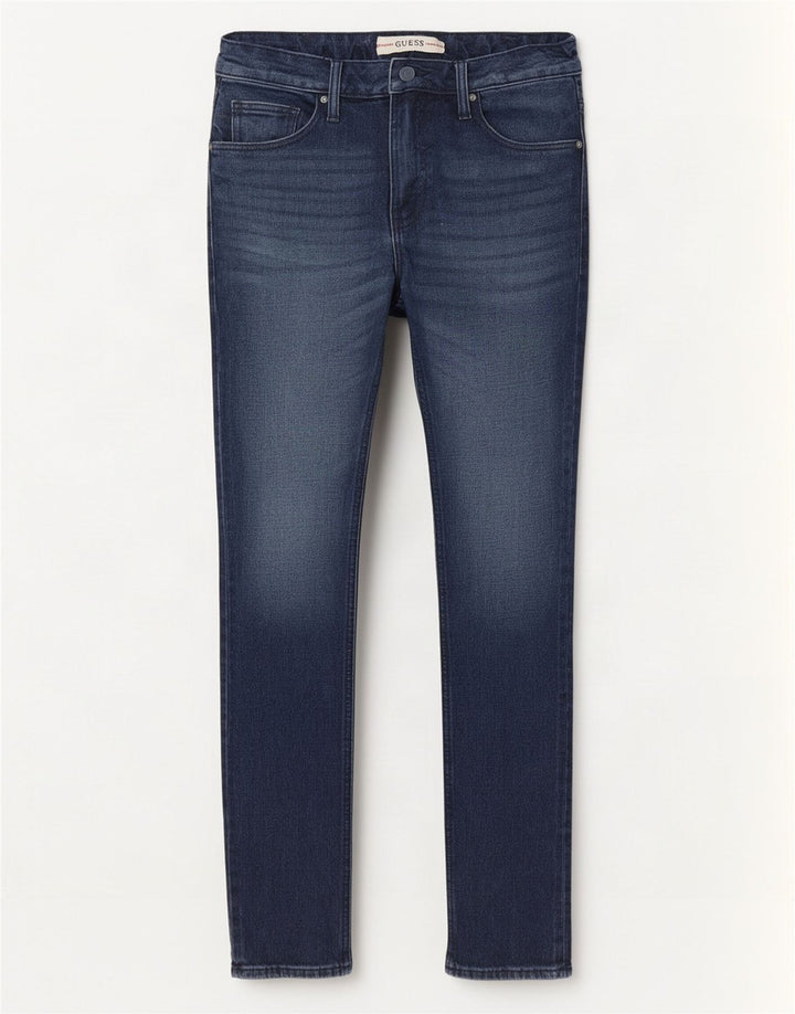 Guess Jean Slim Homme W32 L31 Bleu Coton