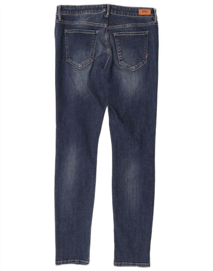 Jean skinny femme Rifle W30 L30 bleu coton