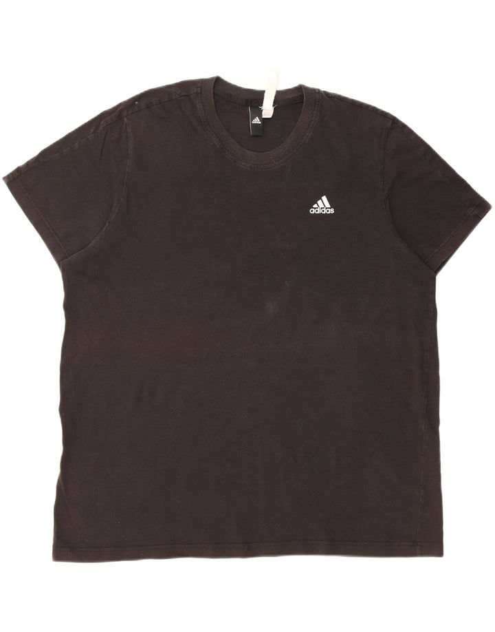 ADIDAS T-Shirt Homme Top 2XL Noir Coton