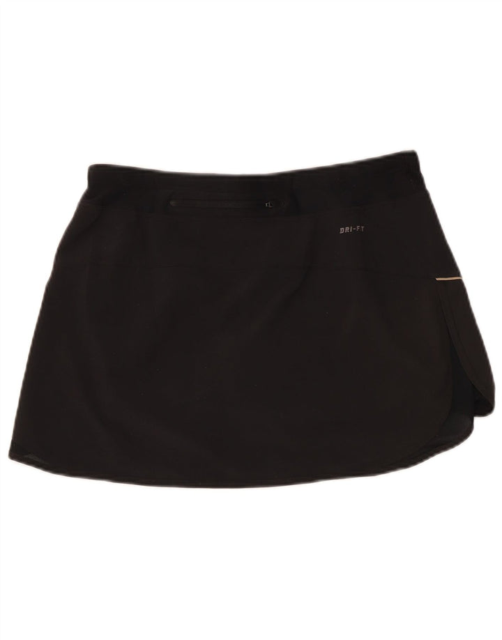 Adidas Femmes Dri Fit Skort UK 14 Moyen Noir
