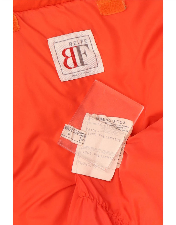 Belfe Veste matelassée pour homme UK 42 XL Orange Polyamide
