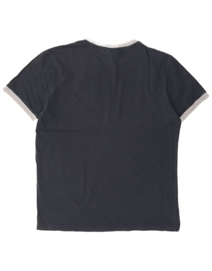 Champion T-Shirt Graphique Homme Bleu Marine Moyen
