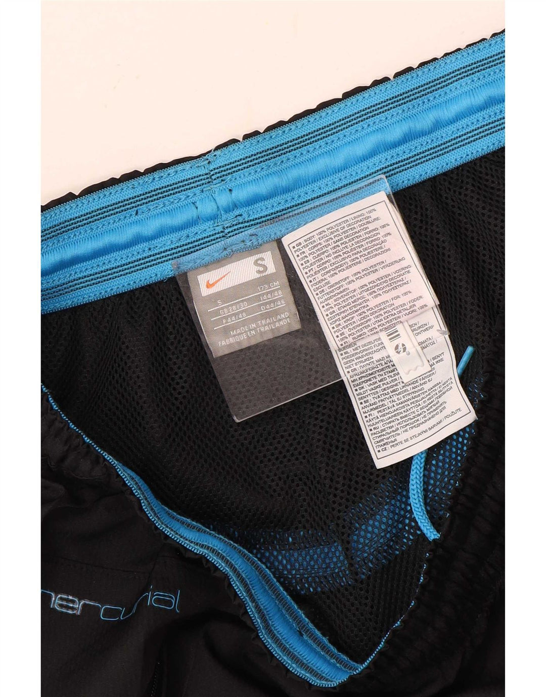 Nike Pantalon de survêtement pour homme Petit Noir Polyester