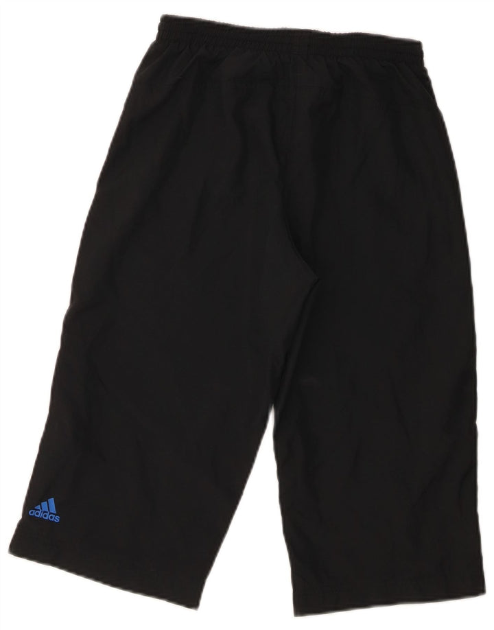 Adidas Short de Sport Graphique Garçon 11-12 Ans Noir Polyester