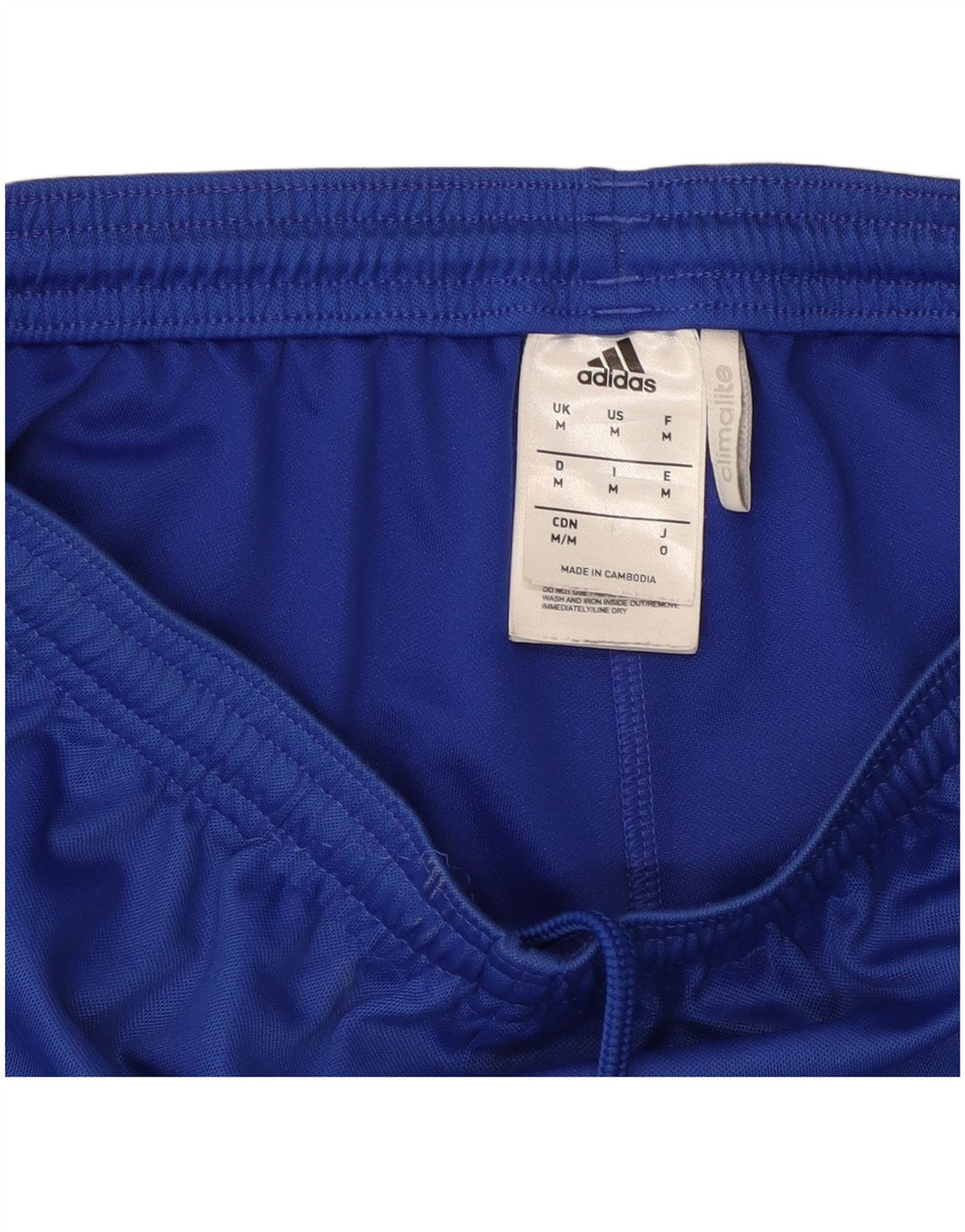 ADIDAS Short de Sport Climalite Homme Bleu Moyen Polyester