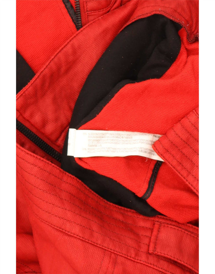 Zara Veste utilitaire pour homme UK 36 Small Rouge Polyester