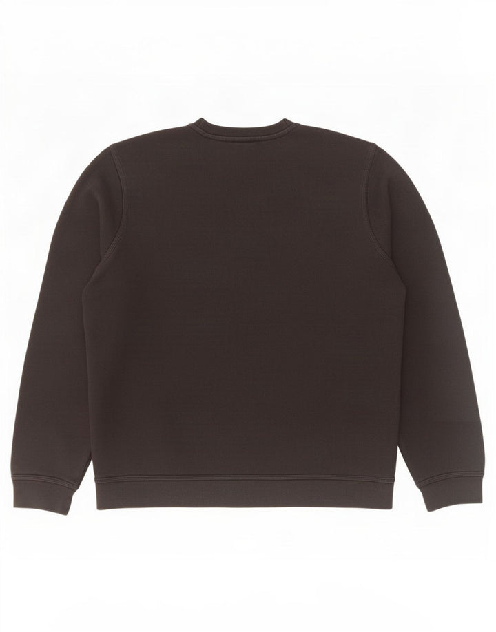 Nike Sweat-shirt pour homme en coton noir Taille L