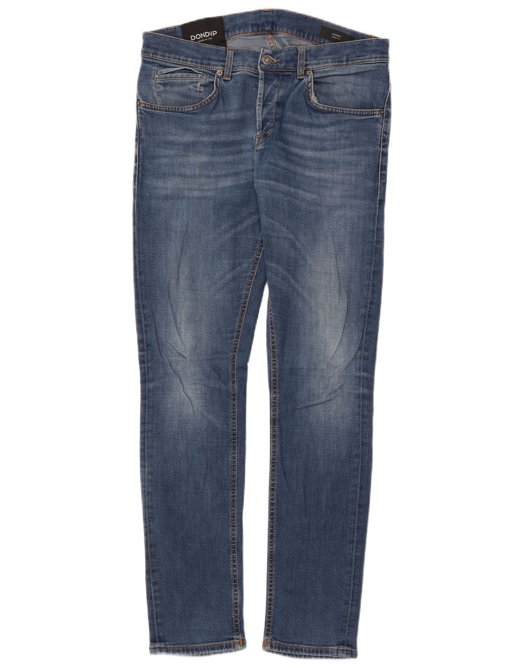 Dondup Jean Skinny George W34 L32 Homme Bleu Coton