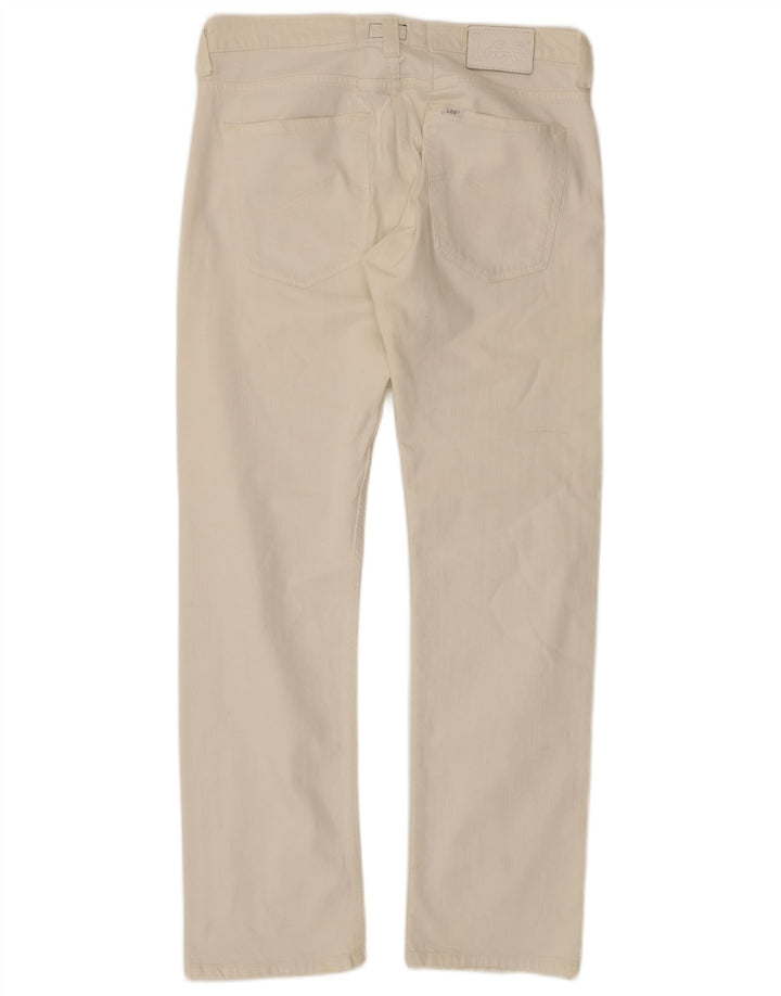 Lee Powell Jeans W36 L33 Femme Blanc Coton