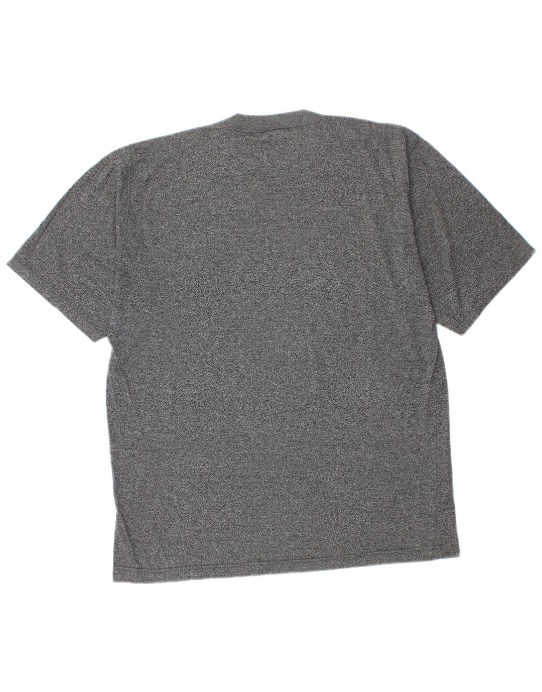 Asics T-Shirt Homme Gris Moyen Moucheté Coton