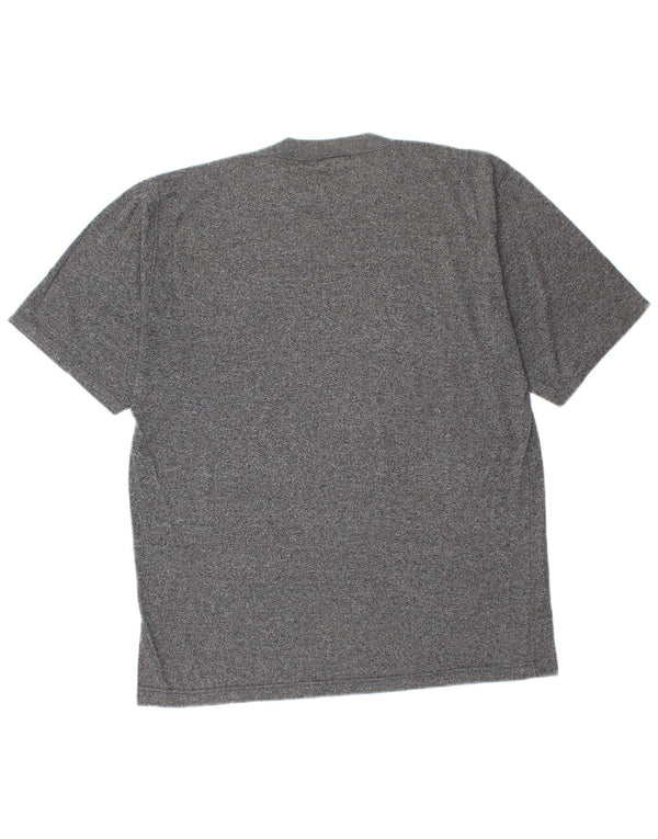 Asics T-Shirt Homme Gris Moyen Moucheté Coton