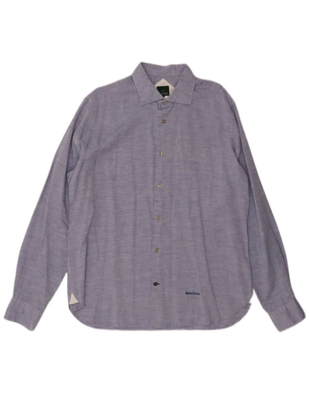 Henry Cottons Chemise Homme Taille 43 Grand Coton Bleu
