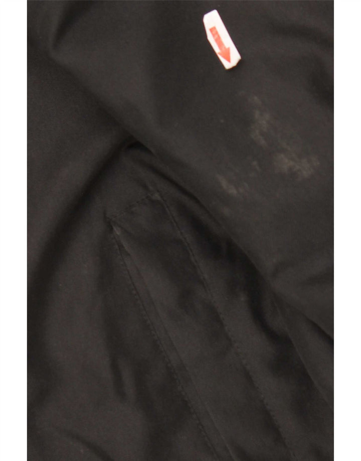 Kappa Veste coupe-vent pour homme UK 42 XL Noir Polyester