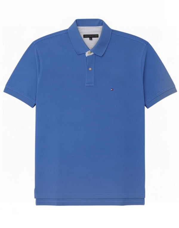 Tommy Hilfiger Polo Homme XL Bleu Coton
