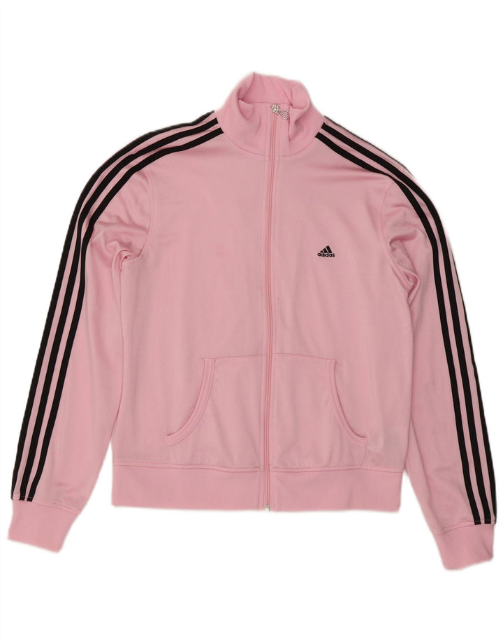 Adidas Veste de survêtement pour femme UK 16 Large Rose Polyester