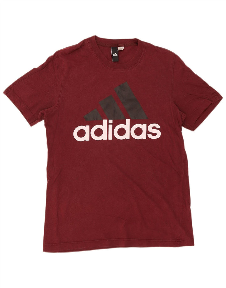 Adidas T-shirt graphique pour homme, petit, marron