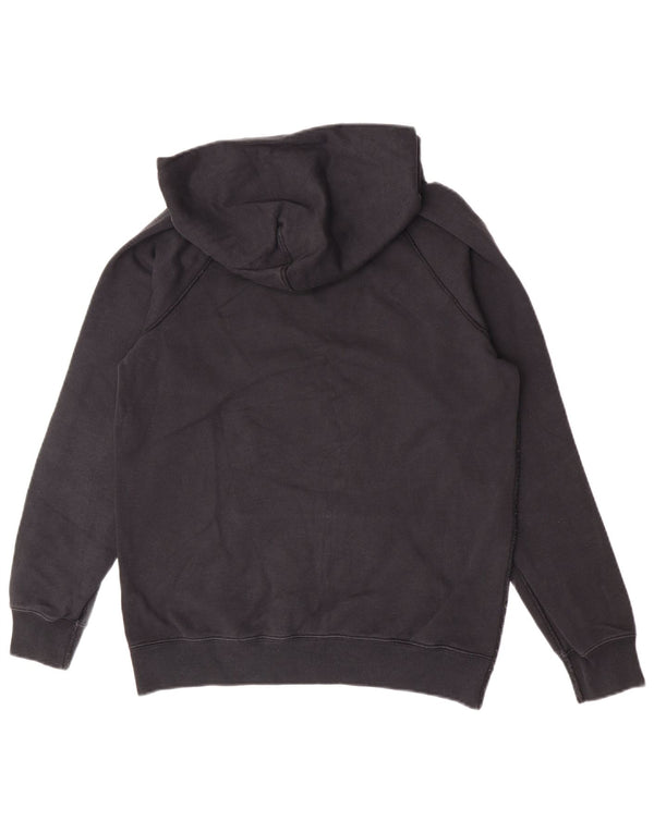 Jack Wills Pull à capuche surdimensionné pour femme UK 10 Petit coton noir