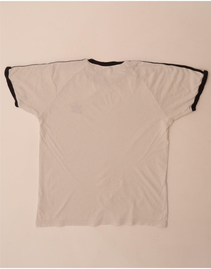 Adidas T-Shirt Homme Haut Grand Coton Blanc