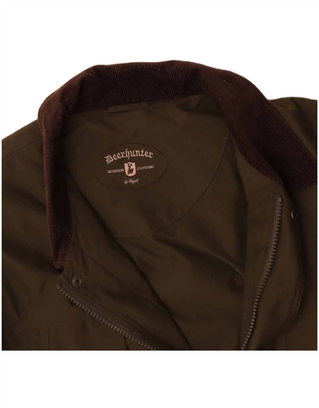 DEERHUNTER Veste utilitaire pour hommes UK 44 2XL Kaki Polyamide