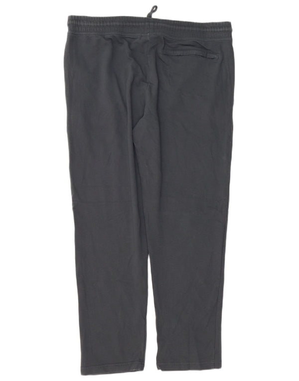 MARKS & SPENCER Pantalon de Survêtement Homme Large Gris Coton