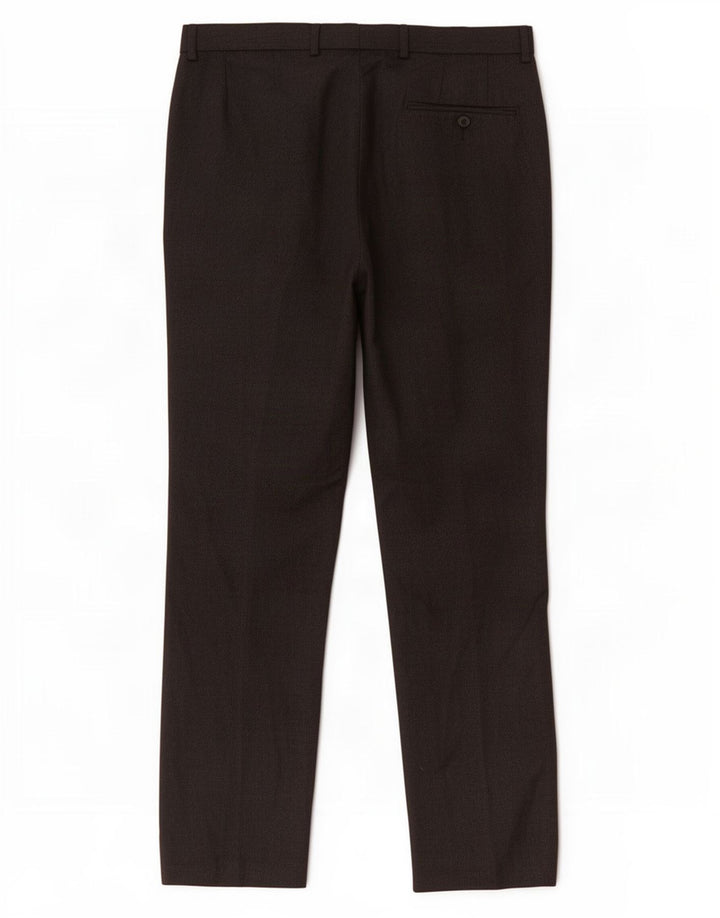 Marks & Spencer Pantalon de costume coupe slim pour homme W32 L29 Gris Polyester