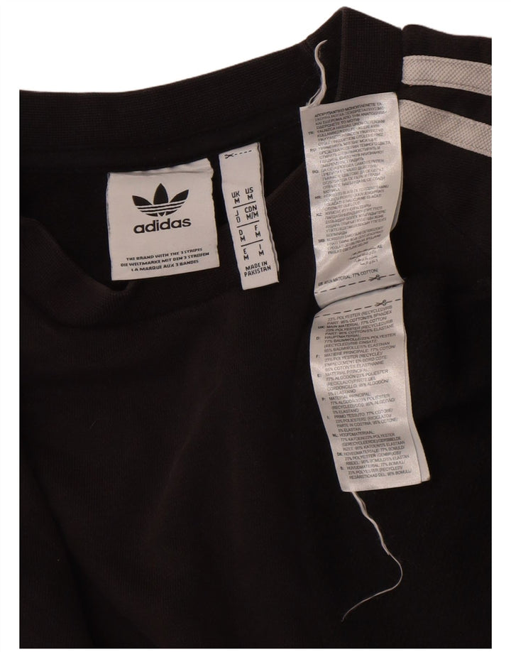 Adidas Sweat-shirt pour homme en coton noir moyen