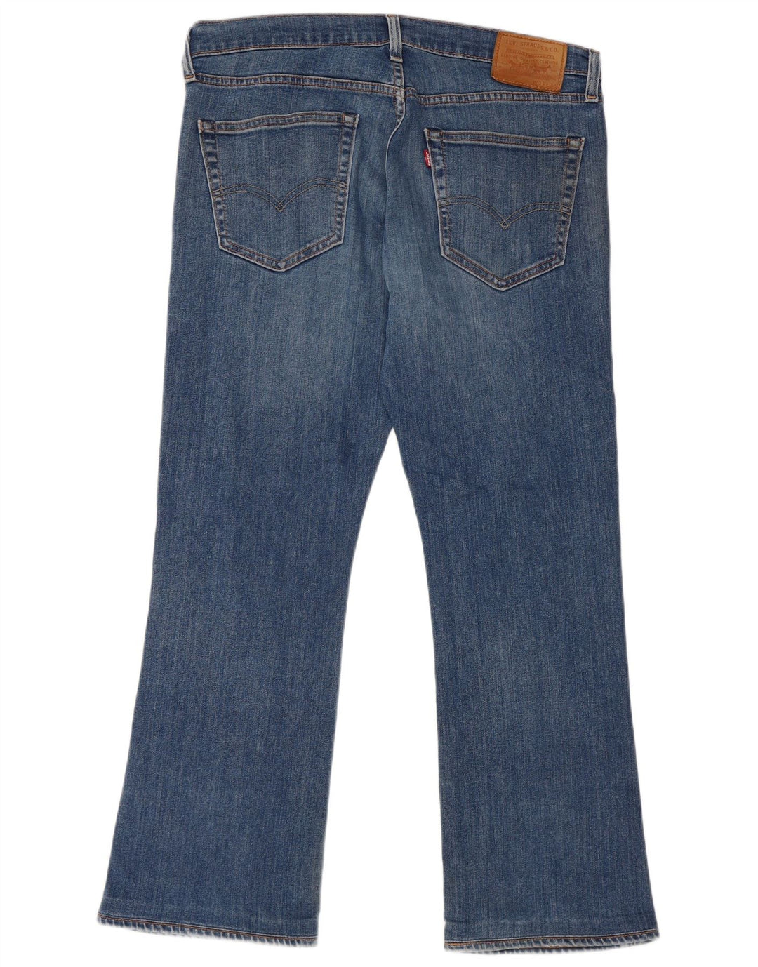 LEVI'S Jean Bootcut 527 Homme W34 L30 Bleu Coton