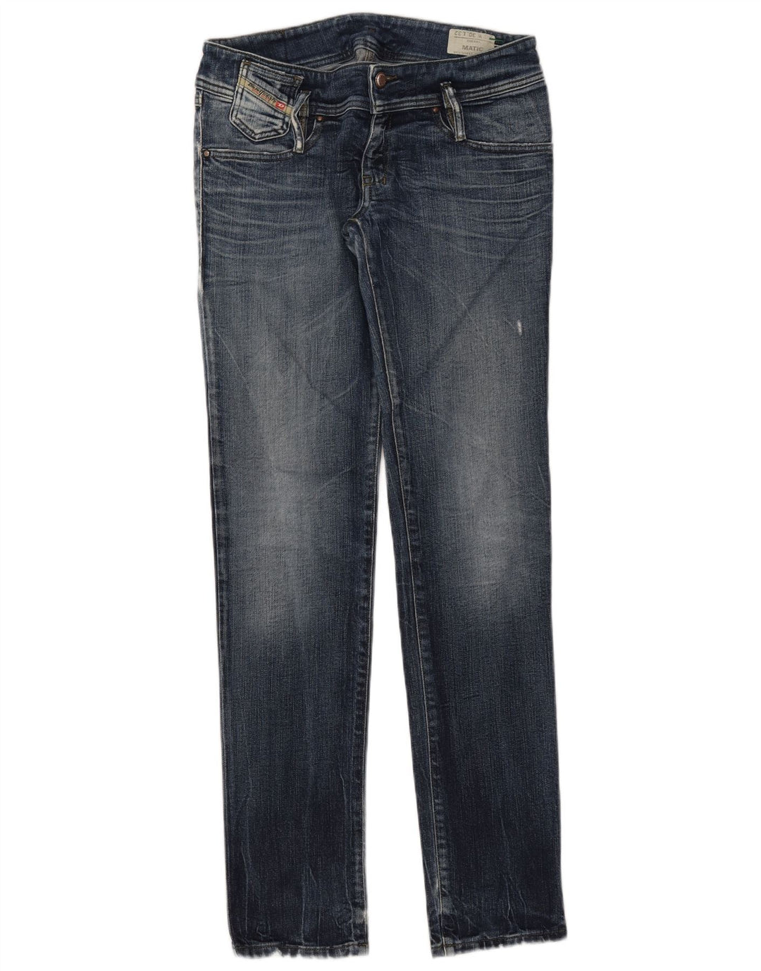 Jean Slim Femme Diesel Matic W30 L32 Bleu Coton