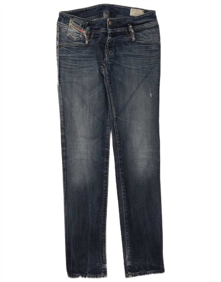 Jean Slim Femme Diesel Matic W30 L32 Bleu Coton