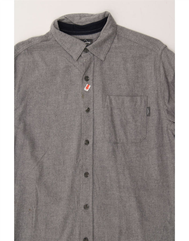 EDDIE BAUER Mens Shirt Medium Grey Cotton Vintage Eddie Bauer and Second-Hand Eddie Bauer from Messina Hembry 
