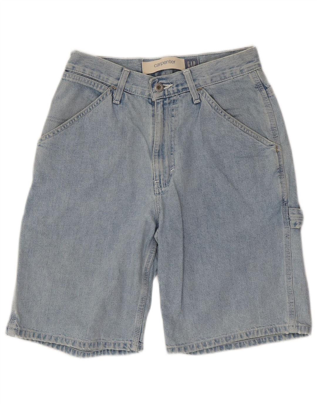 GAP Short Cargo Carpenter Homme W28 Petit Bleu Coton