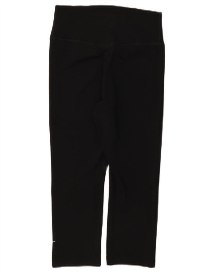 Nike Legging Capri Femme UK 4 XS Noir Polyester