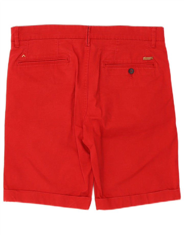 Zara Short Chino Homme EU 40 Medium W31 Rouge