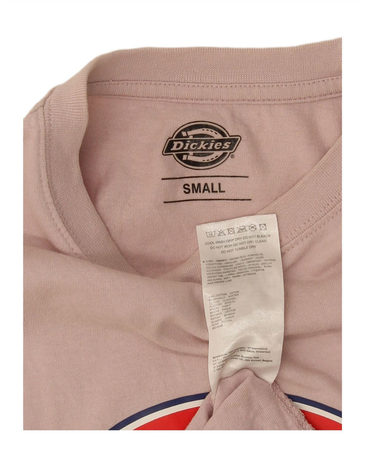 Dickies T-Shirt Graphique Homme Petit Rose Coton