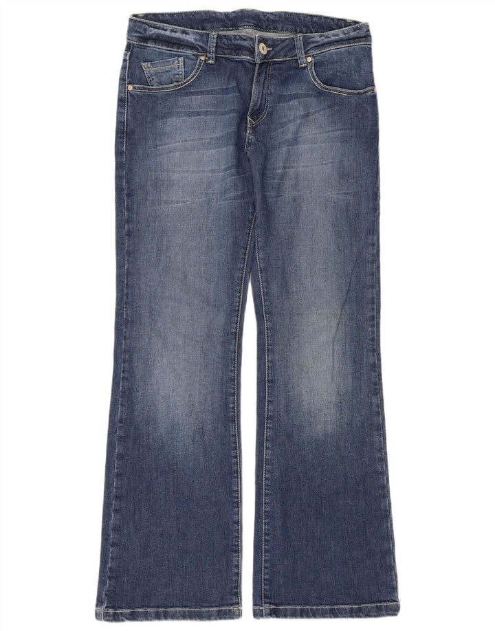 Marks & Spencer Jean bootcut pour femme UK 12 Medium W33 L30 Bleu Coton
