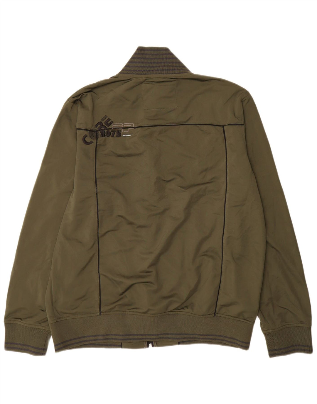 Jack & Jones Veste de survêtement graphique pour homme 2XL Kaki Colourblock