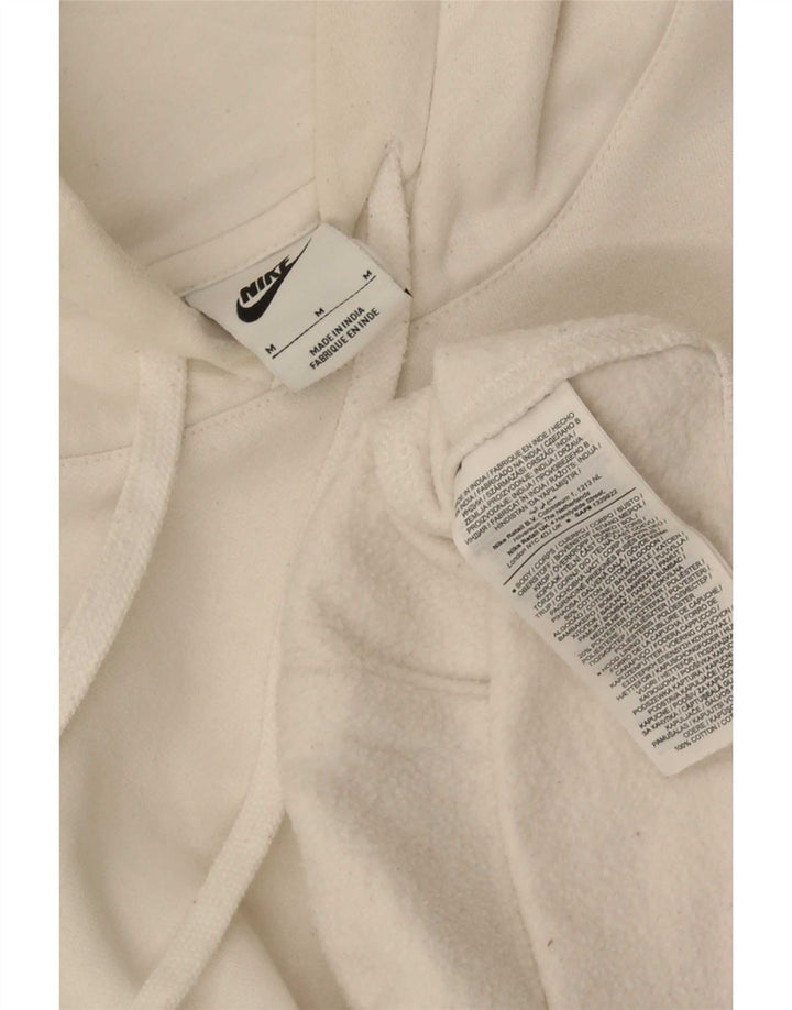 Nike Pull à capuche surdimensionné en coton blanc moyen pour homme