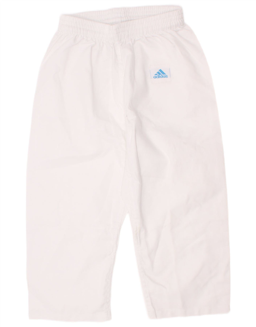Pantalon de survêtement court Adidas garçon 7-8 ans blanc polyester