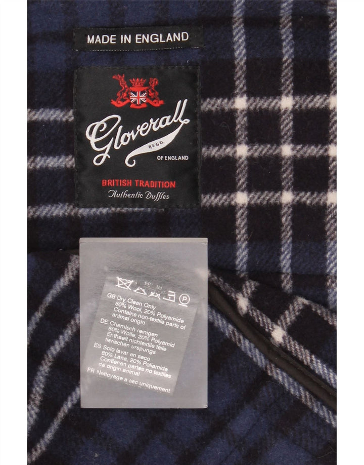 Gloverall Duffle Coat à capuche pour femme EU 34 XS Bleu marine Laine