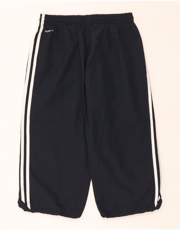 ADIDAS Pantalon de survêtement Climalite Capri pour femme UK 6 XS Bleu marine
