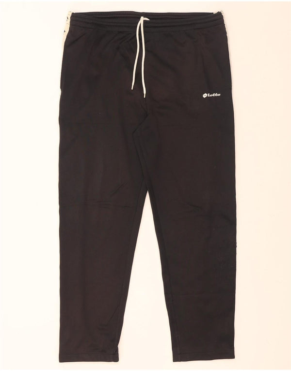 Lotto Pantalon De Survêtement Graphique Homme Large Noir Colourblock